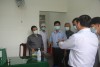 Lãnh đạo Sở Y tế và các đơn vị Trung tâm Y tế, Bệnh viện Đa khoa quận/huyện tham quan hệ thống khu vực cách ly một chiều tại Bệnh viện Đa khoa quận Ô Môn