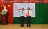 Đồng chí Nguyễn Văn Sử, Bí thư Đảng ủy Khối cơ quan dân chính Đảng trao quyết định của Đảng ủy Khối cơ quan dân chính Đảng chỉ định bổ sung Ban Chấp hành Đảng bộ, Bí thư Đảng ủy Bệnh viện Tim mạch thành phố nhiệm kỳ 2020-2025 cho đồng chí Võ Hồng Sở, đảng