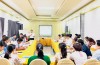 Ông Trần Trường Chinh, Phó Giám đốc Trung tâm Kiểm soát bệnh tật Thành phố Cần Thơ phát biểu khai mạc tại buổi thảo luận