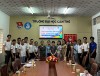 Các đại biểu tại buổi làm việc tại Trường Đại học Cần Thơ