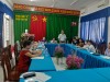Đoàn giám sát của Khoa Sức khỏe sinh sản - Trung tâm Kiểm soát bệnh tật thành phố Cần Thơ làm việc tại quận Thốt Nốt