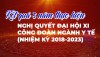 VIDEO CLIP: Kết quả 5 năm thực hiện nghị quyết đại hội XI Công đoàn Ngành Y tế (Nhiệm kỳ 2018-2023)