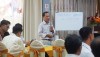 Cán bộ Khoa Phòng chống HIV/AIDS chia sẻ tình hình dịch HIV và báo cáo kết quả hoạt động tìm ca, chuyển gửi dịch vụ ARV/PrEP tại Cần Thơ thông qua mô hình PNS/SNS trong năm 2023.