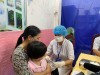 Trẻ được tiêm phòng sởi trong Chiến dịch tổ chức tại thành phố Cần Thơ vào năm 2024