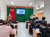 Ông Hà Tấn Vinh, Phó Giám đốc CDC Cần Thơ trình bày Cập nhật nội dung thay đổi trong Dự thảo mới về Hướng dẫn Điều trị và Chăm sóc HIV/AIDS và Diễn biến tự nhiên của nhiễm HIV.