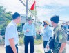 Đoàn kiểm tra hoạt động phòng chống sốt xuất huyết tại khu vực Mỹ Phước, phường An Bình.