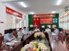 Bà Lê Thái Hà, Phó Cục trưởng Cục phòng bệnh – Bộ Y tế làm việc tại CDC Cần Thơ.