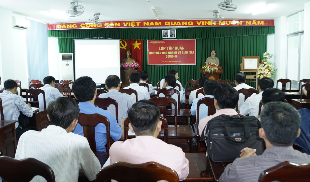 Toàn cảnh lớp tập huấn.