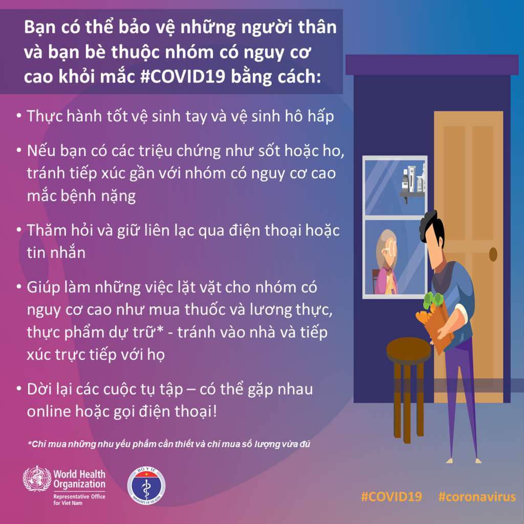 Nếu bạn thuộc nhóm nguy cơ cao mắc COVID-19, hãy làm ngay những việc này
