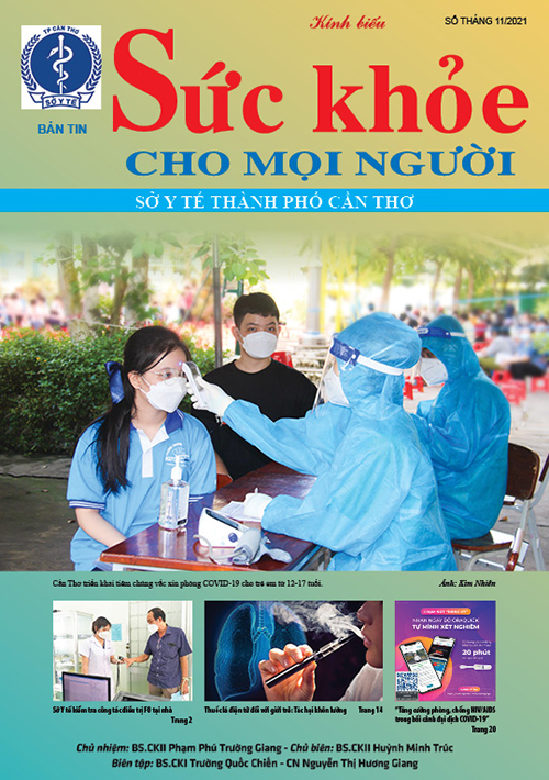 Bản tin sức khỏe cho mọi người - Số tháng 11/2021