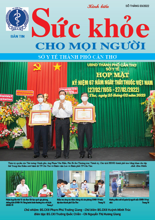 Bản tin sức khỏe cho mọi người - Số tháng 03/2022