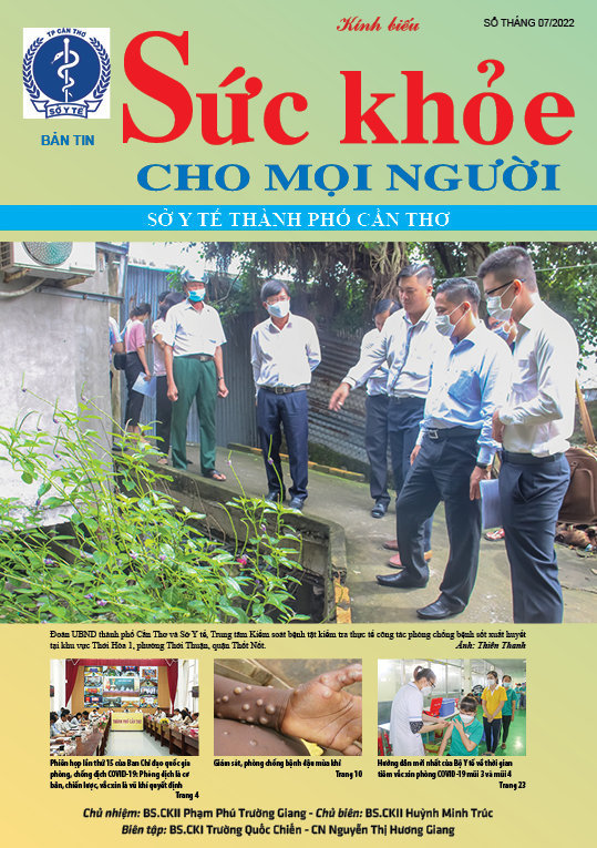 Bản tin sức khỏe cho mọi người - Số tháng 07/2022