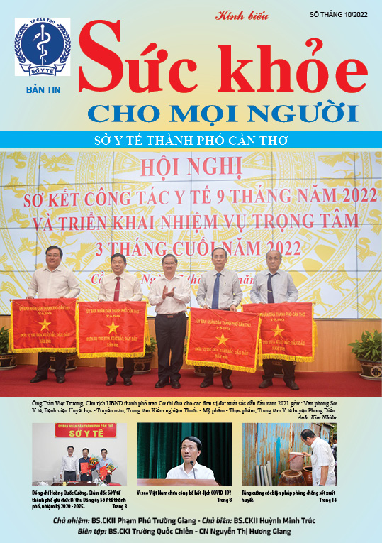Bản tin sức khỏe cho mọi người - Số tháng 10/2022
