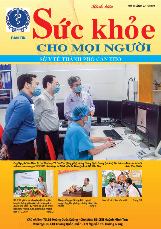 Bản tin sức khỏe cho mọi người - Số tháng 9-10/2023