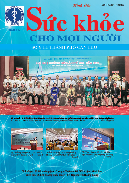 Bản tin sức khỏe cho mọi người - Số tháng 11-12/2023