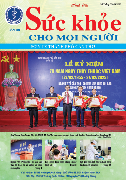 Bản tin sức khỏe cho mọi người - Số tháng 3-4/2025