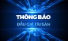 THÔNG BÁO LỰA CHỌN TỔ CHỨC ĐẤU GIÁ TÀI SẢN: XE Ô TÔ THANH LÝ