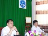 PGS.TS. Phạm Đức Mạnh, Phó Cục trưởng Cục Phòng, chống HIV/AID và BS.CKII. Huỳnh Minh Trúc, Giám đốc Trung tâm Kiểm soát bệnh tật Cần Thơ tại buổi làm việc