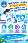 Quản lý nguy cơ, rủi ro trong xét nghiệm, góp phần bảo đảm an toàn người bệnh